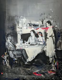 Painting, Sunday Brunch, Taner Yilmaz