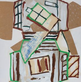 Painting, Composition with window, Karl-Karol Chrobok