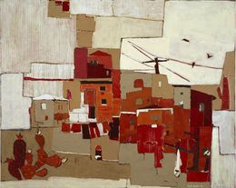 Painting, Contour & Horizon, Layla Dagher