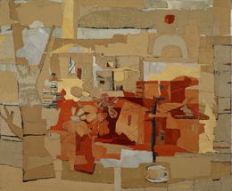 Peinture, Woman on the Stairs, Layla Dagher