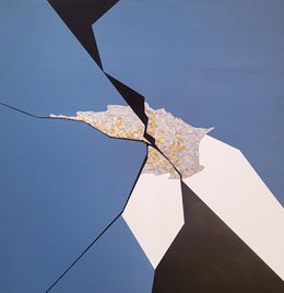 Painting, Rift 4, Veronika Obushikhina