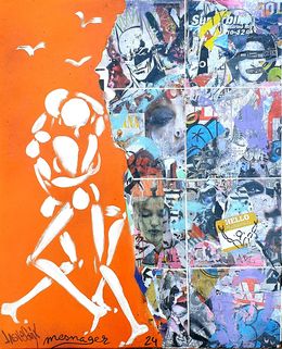 Painting, La danse amoureuse, Jérôme Mesnager