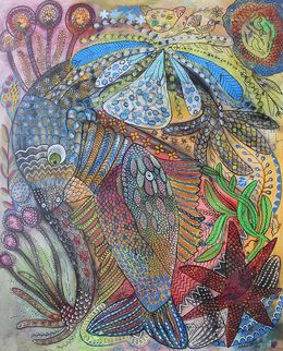 Painting, L´étoile de mer, Isabel de Jesus