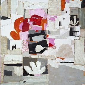 Painting, Red Roof, Layla Dagher