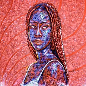 Painting, No Regrets, No Limits, Omoniyi Gabriel