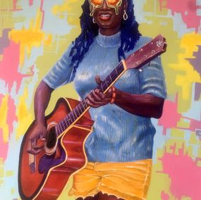 Peinture, Melody in her wings, Opeyemi Idowu