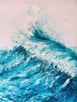 Peinture, La vague, Oleksandra Horscroft