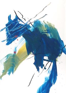 Painting, Etendue spontanée - medium #19, LN Le Cheviller