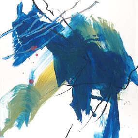 Painting, Etendue spontanée - medium #19, LN Le Cheviller