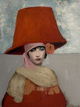 Pintura, Portrait of a Parisian Woman, Nicolle Menegaldo
