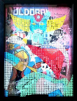 Painting, Goldorak 1 Box 3D, Wawapod