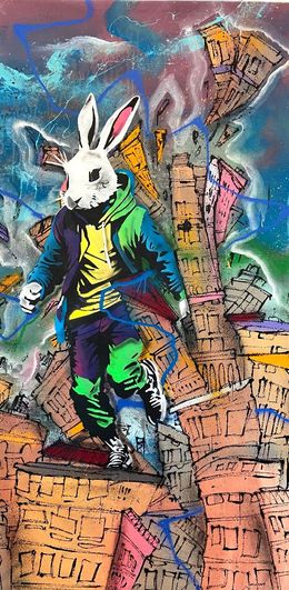 Peinture, Mr. Lapin-tur, Emer & Craig Ferlay