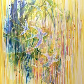 Painting, Echoes of Summer, Gill Bustamante