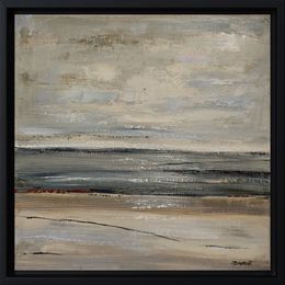 Gemälde, Au loin, la mer, Sophie Dumont