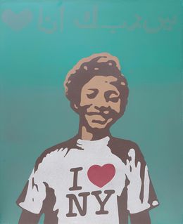 Painting, Osama, Robert Saller
