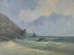 Gemälde, Near to Cliffs, Karen Darbinyan