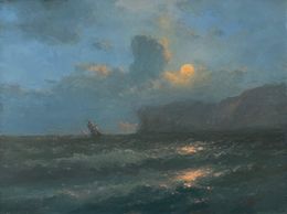 Gemälde, Moonlight, Karen Darbinyan