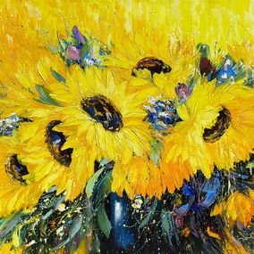 Painting, Golden Elegance, Marieta Martirosyan