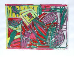 Painting, Composition with still life, Karl-Karol Chrobok