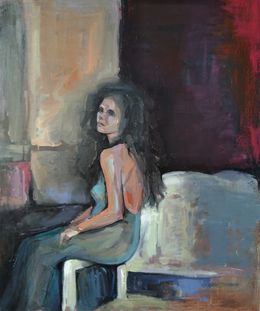 Painting, The Waiting Hour, Kamo Ohanyan