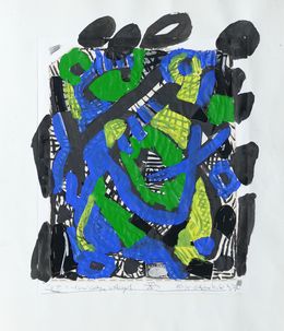 Painting, Untitled, Karl-Karol Chrobok