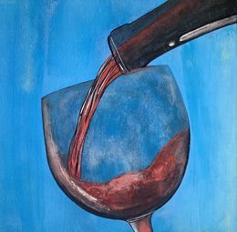 Peinture, VinBrulè azzurro, Silvia Montanari