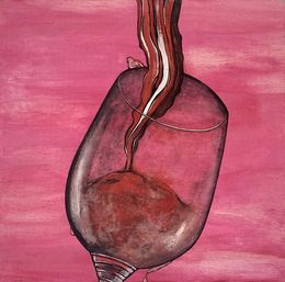 Peinture, VinFucsia, Silvia Montanari
