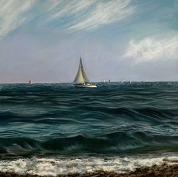 Painting, Good day for sailing, Aisylu Burangulova (Ayza)