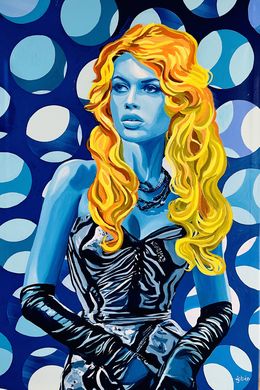 Peinture, Blue BB, Fabio Purino