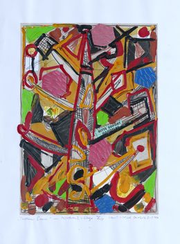 Painting, Dry tree, Karl-Karol Chrobok