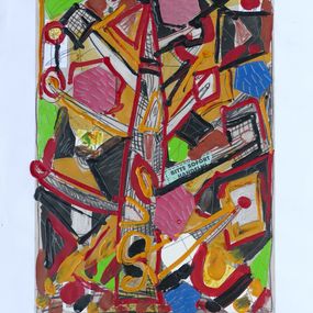 Painting, Dry tree, Karl-Karol Chrobok