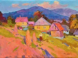 Painting, July Twilight, Alexander Shandor