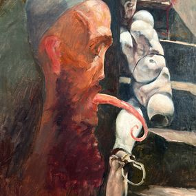 Painting, The Descent of Desire, Igor Galan