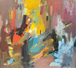 Painting, Quiet Beginning 2, Voskan Galstian