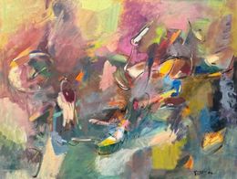 Painting, Over Flow 2, Voskan Galstian