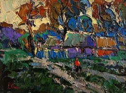 Peinture, Cool Wind in the Evening, Oksana Ivanyuk