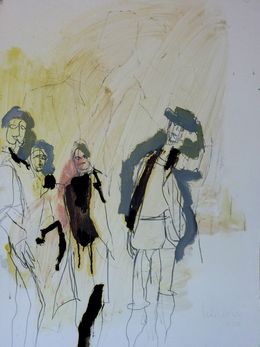 Painting, Begegnungen, Mila Veljac'a