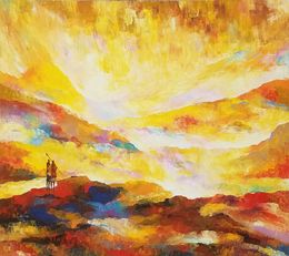 Painting, The Summer Landscape, Paul Akiiki