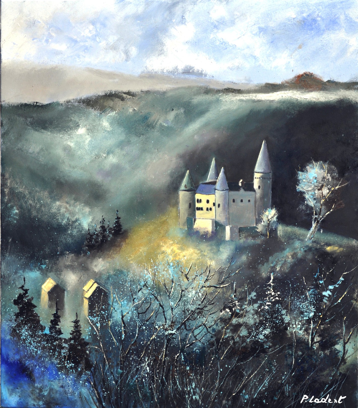 Pol Ledent, Medieval castle of Vêves Belgium Pol Ledent, Medieval castle of Vêves Belgium