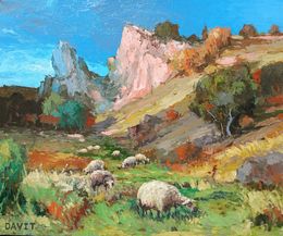 Painting, The Grazing Path, Davit Arstamyan