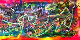 Painting, Fresqu’eux, Muriel Deumie