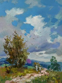 Gemälde, Path to the Sky, Suprunchuk Yuriy