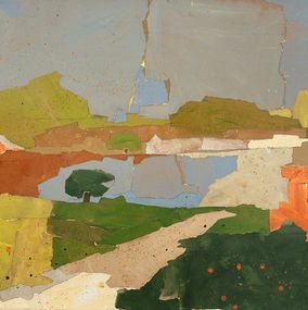 Painting, Azur, Layla Dagher