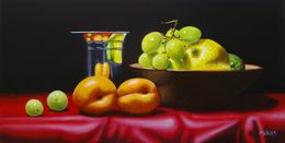 Pintura, La table rouge, Jean-Pierre Walter
