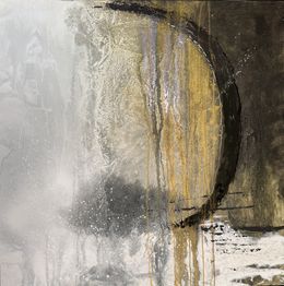 Painting, Golden Moon, Shana Esaja