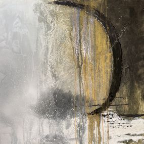 Painting, Golden Moon, Shana Esaja
