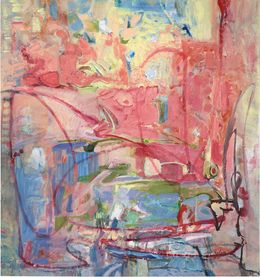 Painting, Dresses for a daydream, Ghada Jamal
