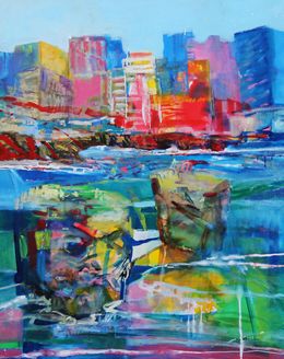 Painting, Ancient Sailor, Ghada Jamal