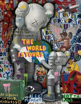 Peinture, Iron Plane Kaws, Jisbar