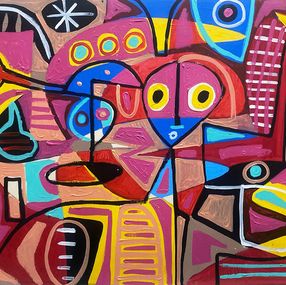 Painting, Composición, Enrique Pichardo